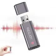 64GB Digital Voice Recorder USB Recording Device with 750Hrs Storage Capacity...