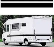 Sangmei Car Two Side RV Stripes Graphics Decals Car Stickers Vinyl Graphics for Caravan Travel Trailer Camper Van