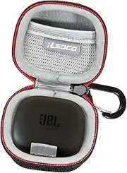 RLSOCO Case for JBL Wave Flex/Live Pro 2 TWS/Vibe Flex Earphones (Bag Only) - Black