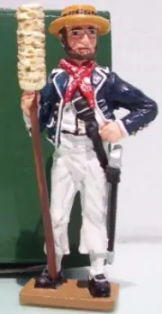 Rare 1:30 cannon crew figure KING COUNTRY NELSON'S NAVY NN04 GUNNERS MATE rammer