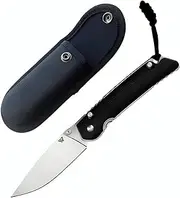 [Wilora] D2 Steel Folding Knife with Paracord Lanyard & Sheath - Ideal EDC Pocket Knife for Men
