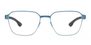 Ic! Berlin M1659 MB 12 Electric-Powder-Blue Women’s Glasses Blue Size 51 - Private Health Rebate - Blue Light Block Available