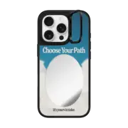 iPhone 16 Pro Mirror Ring Stand Case MagSafe Compatible Choose Your Path by Niko Mukelyan