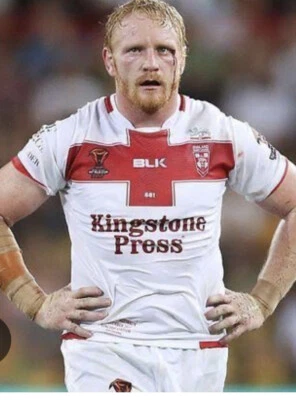 England Team Player Issue St George Dragons Canterbury Bulldogs Jersey