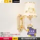 壁燈 現代簡約創意LED水晶壁燈臥室床頭燈歐式客廳背景牆樓梯過道壁燈 2色 雙十一購物節