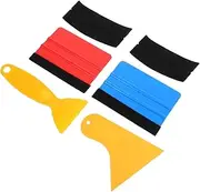 GLEAVI Vinyl Wrap Installation Kit 6 in 1 Car Window Tinting Tools Seal Scraper Set Squeegee for Vinyl
