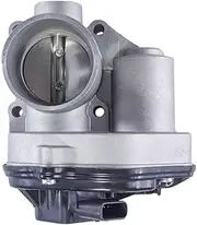 PHGTHNVNMA Throttle Body Assembly 2S6U9F991GA 2S6U9F991EA Fit for Ford Fit for C-Max Fit for Fiesta MK5 Fit for Focus MK2 MK3 Fit for C-Max 1.6 Throttle Valve 1505642 1333604 Throttle Body