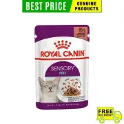 Royal Canin Sensory Feel Gravy Adult Pouches Wet Cat Food 12*85 Gms 1 Pack