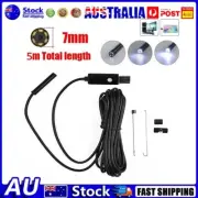 Pipe Inspection 5M Camera Plumbing Water Proof USB Drain For Sewer