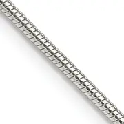 16 Inch Sterling Silver 1.5mm Snake Chain