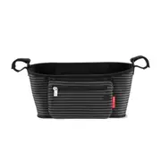 Skip Hop Grab and Go Stroller Organiser - Black / Grey Stripe