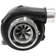 Aeroflow Boosted 5455 1.06 T3 Flange V-Band Outlet GTX3071 Black - AF8005-3002BLK