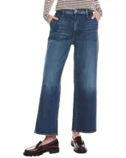 MOTHER The Dodger Prep Ankle Yee Haw Wide Leg Jean