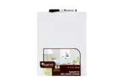 Quartet Frameless Magnetic 21.6x28cm Grid Whiteboard Tile A4 Dry-Erase Board