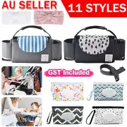 Stroller Baby Organiser Buggy Mummy Bag Pram Pushchair Cup Storage Holder Bottle