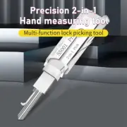 Key Decoder Stainless Steel SS001 Lock Key Precision Hook For Key Pick Hook Tool