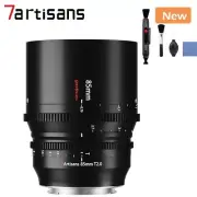 7Artisans 85mm T2.0 Full Frame Cine Lens for Sony E Nikon Z Canon RF L Mount