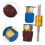 Auto Car R12 To R134A Kit Auto Repair Tools Air-Condition Blue/red Cap