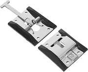 BRIGHTFUFU 1Set Rv Door Latch Durable T Style Trailer Door Holder with Wind Hook for Secure Closure for Cargo Truck and Enclosed Trailers Corrosion Resistant Design