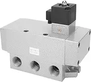 Spacnana 2 Position 5 Way Solenoid Valve Single Electric Control Equipments G1in K25DH‑25 Air Valve Industrial Control (DC12V)