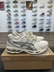 Size 9.5 - ASICS Gel Kayano 14 Birch Dark Pewter