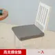 【凱蕾絲帝】台灣製造 久坐專用二合一高支撐記憶聚合紓壓坐墊(2色可選)