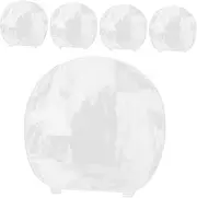 5Pcs Transparent Racket Protector Film Self Adhesive Table Tennis Supply Durable Protective Cover for Racket Professional Dustproof Shield for Paddle Protection