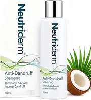 Neutriderm Anti Dandruff Shampoo 120ml - Fast-Acting Dry Scalp Treatment for Itching, Flaking and Redness - Long-Lasting Relief