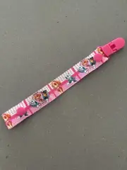 Baby Dummy Clips Pacifier Chain Soother Holder Strap Paw Patrol Skye