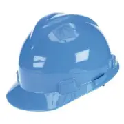 Msa Safety Hard Hat,Type 1, Class E,Ratchet,Blue 477478 Msa Safety 477478 Blue