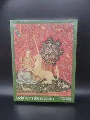 Lady and The Unicorn 1979 Milton Bradley Puzzle Metropolitan Museum Of Art NOS