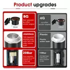 Wireless Capsule Powder Coffee Maker Portable Travel Coffee Maker Camping