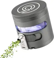 Tectonic9 Electric Food Mill Grinder Manual Grind Auto Dispense Portable Spic...