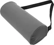 Roll Lumbar Pillow Sporty Scrunchies Household Arm Sleeves Fixed Pad Seats Small Wine Glasses Stemware Car Pillow Cylindrical Pillow Backrest Back Cushion Pillow Cotton Grey