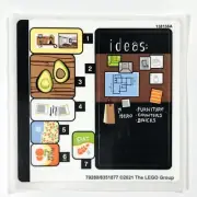 LEGO STICKER SHEET #2 Queer Eye 10291 The Fab 5 Loft Decals Stickers Creator