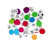Large Magnetic 2-Sided Number Counters 120pc Excellent Teaching Maths Resource