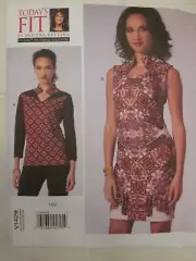 Vogue 1429 Today's Fit by Sandra Betzina Dress Top Pattern Sleeve Variations