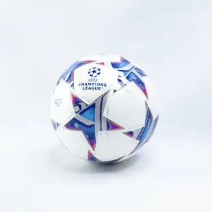 ADIDAS UCL MINI 一號足球 IA0944 歐冠盃徽章 紀念 收藏 玩耍 白x藍銀【iSport愛運動】
