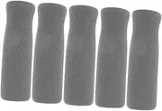 NULYLU Foam Grip Replacement for Walking Sticks and Crutches Skid Sponge Handle for Seniors and Disabled Comfortable and Versatile Use Brown