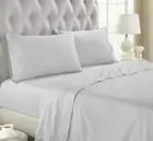 300 Thread Count Fitted Sheet Extra Deep Pocket Fitted Sheet Percale Weave Cute