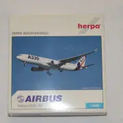 NEW HERPA AIRBUS A330-3001/500 Die-cast metal airplane model 514460