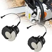 Fuel Cap and Oil Cap fit for Stihl MS171 MS181 MS200 MS210 MS230 MS240 MS250 MS260 MS340 MS360 MS380 MS381 Chainsaws, Replaces OEM 0000 350 0525/0526
