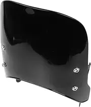 Motorcycle Windshield | Motorcycle Front Windshield | Wind Screen | Motorcycle Wind Deflectors Replacement | Compatible with Scrambler 400X 2023 to 2024 (Black)