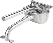 Amosfun 1pc 304 Stainless Steel Manual Fruit Squeezer Ergonomic Handheld Juicer for Fresh Citrus and Comfortable Design for Home Use Easy to Clean and Use