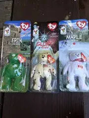 1999 TY Beanie Babies Glory Erin Maple The Bear McDonalds