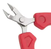 Pliers, Side Cutter, Easy Hold Comfort Jewelers Cut Tool with 1mm Tip Width