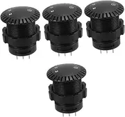 Gatuida 4pcs Car LED Clock Desk Clock Digital Car Clocks for Dash Car Accessory Mini Digital Clock Dashboard Clock Auto Mini Clock Digital Clock for Car Small Clock