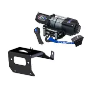 KFI 4500lb Wide Winch Combo Polaris Ranger 2013-18 XP900 XP 900 570 Diesel 1000