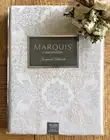 Marquis Waterford 60 x 120 Holiday Tablecloth Starling White Jacquard Seats 12