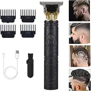 Hair Clippers for Men, Professional Hair Trimmer Cordless Zero Gapped T-Blade Trimmer Rechargeable Beard Trimmer, Mens Gifts Hair Grooming Set for Hair Cutting
